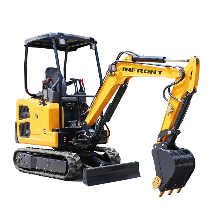 Crawler Mini Excavator With Tail