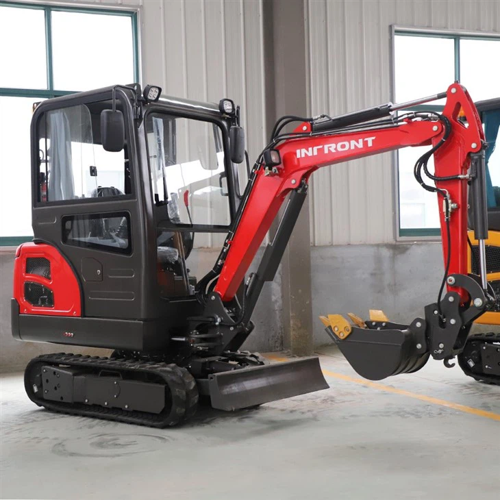 Crawler Mini Excavator With Tail