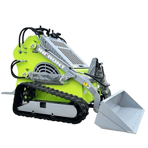 YF380 Daim duab peb sab khiav Skid Steer Loader